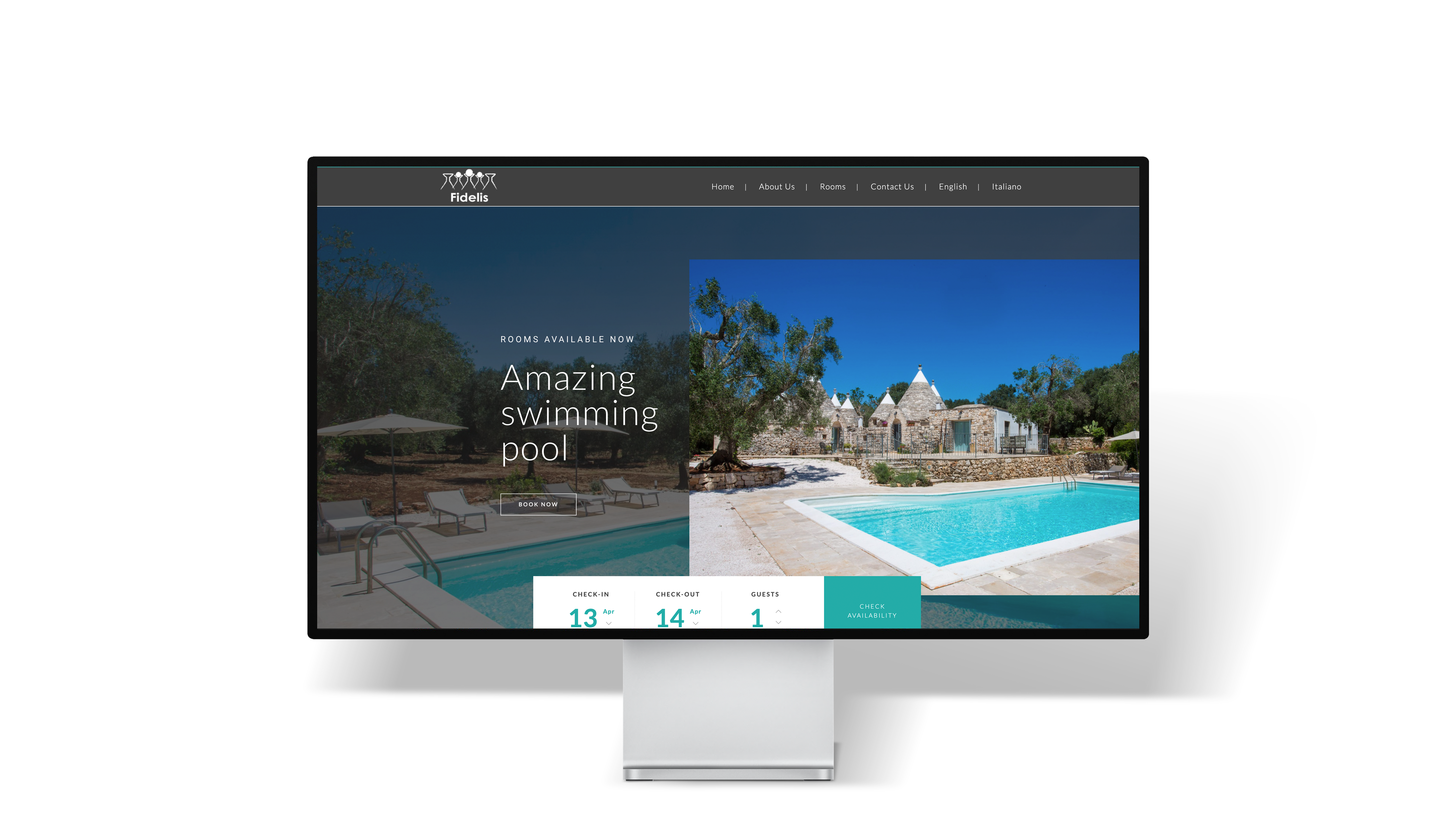 leuzzi_design_fidelis_bnb_homepage_mockup